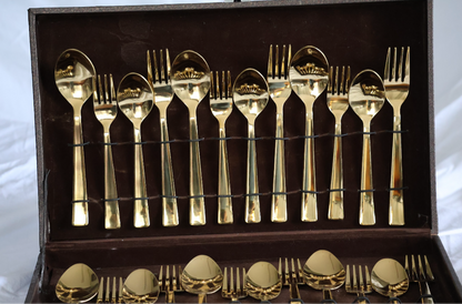 Impress Glossy Gold 24 Set Leatherette Box