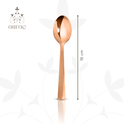 Impress Glossy Rose Gold Baby Spoon Set